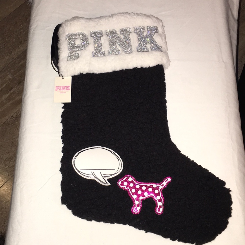 Two VS Pink Stockings NWT